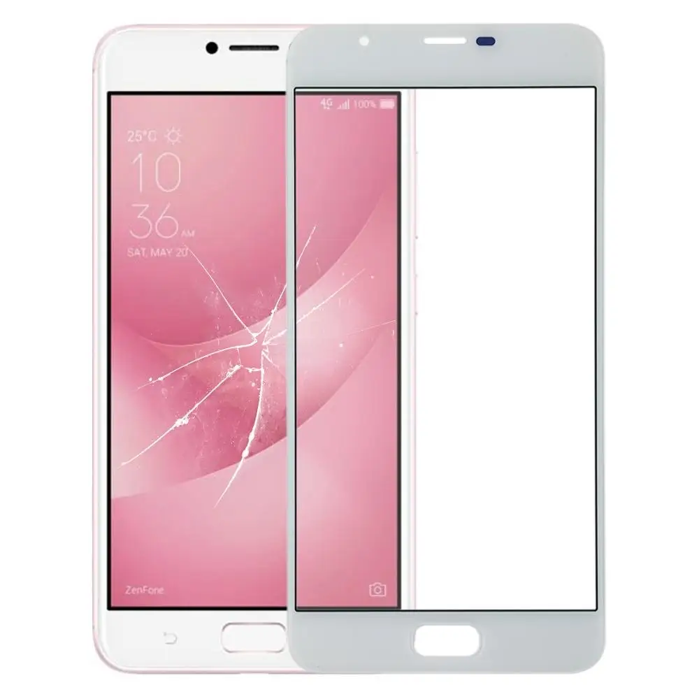 Для Asus ZenFone 4 Max Plus ZC550TL X015D сенсорный экран стекло дигитайзер передняя внешняя Сенсорная панель ремонт телефона