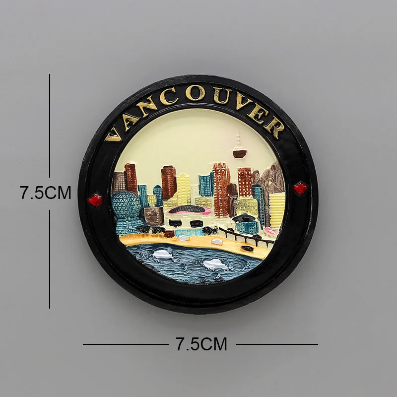 Refrigerator sticker fridge magnet world tourism souvenir