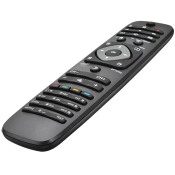 

1pc Universal Television Remote Controller Black Replacement TV Remote Control Fit For Philips 242254990467/2422 549 90467