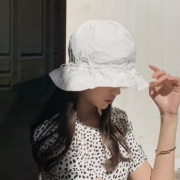 

Hat female personality fisherman hat female summer thin style wild fashion outdoor sun hat