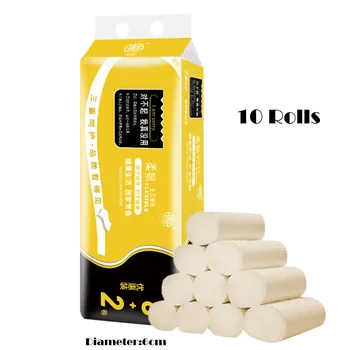 

10 Packaging Three-Layer Thick Portable Pouch Portable Handkerchief Paper