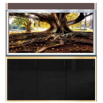 

[JX-9815] Fish Tank Background HD Natural Series Aquarium Sticker Mural Decoration Painting Pattern Size Can Be Customized