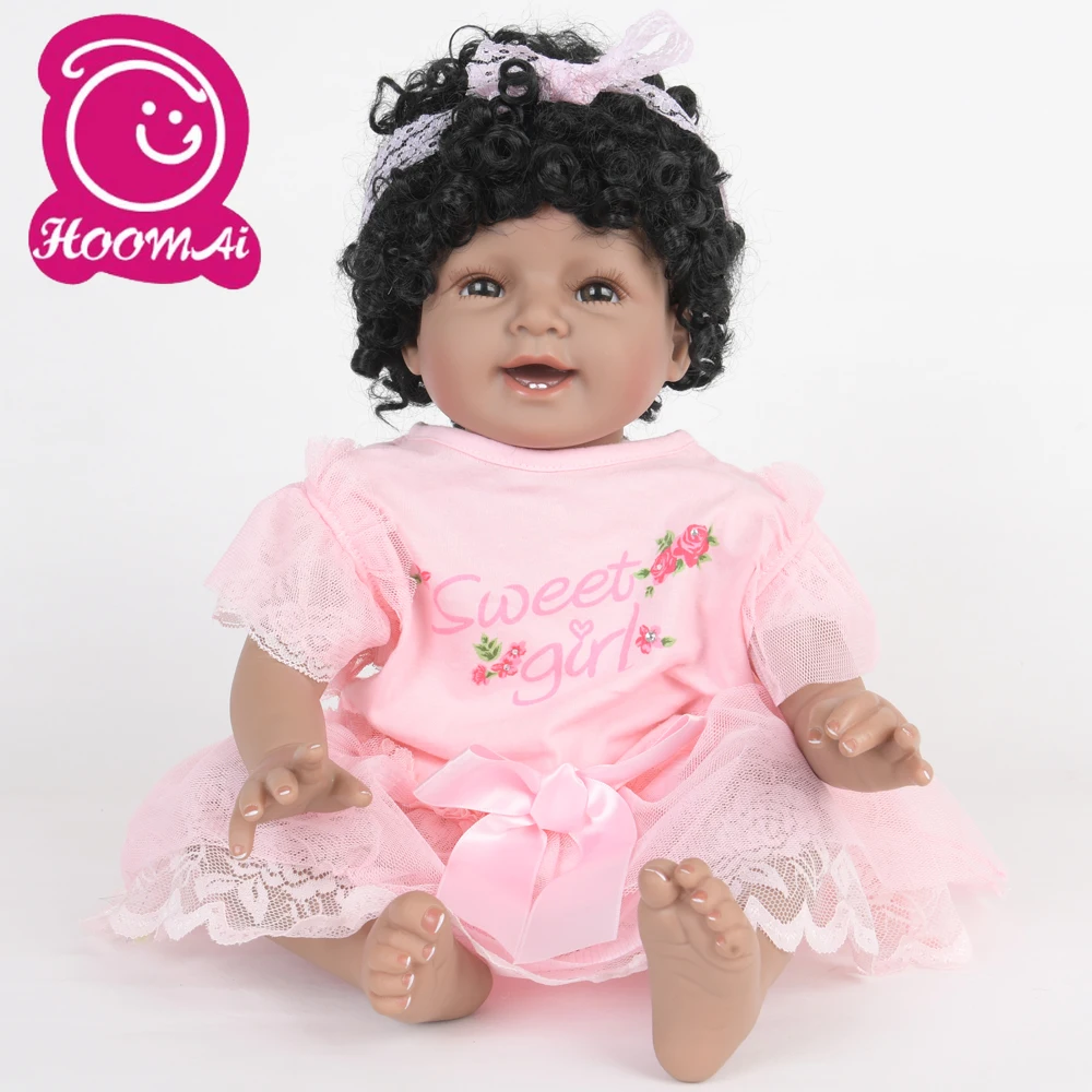 22Inch Real Look Bebe Reborn Baby Doll Cloth Body Lifelike Newborn Realistic Fashion Toy For Kids Festival XMAS Gifts | Игрушки и хобби