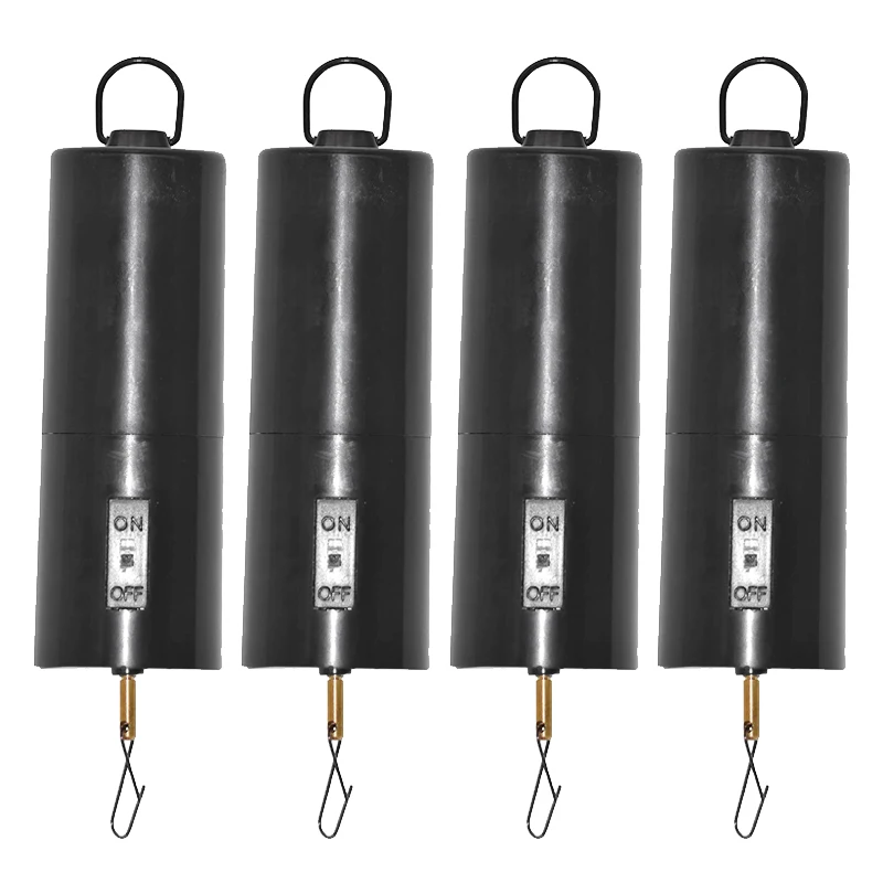 

4 Pcs Wind Spinner Motor Battery Operated Hanging Display Wind Spinning Motor Wind Chime Garden Decor Accessory