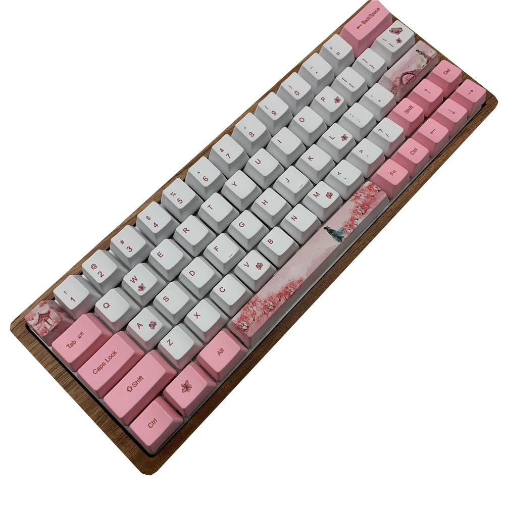 GK61 GK64 клавиатура беспроводная bluetooth 60% механическая красный синий коричневый