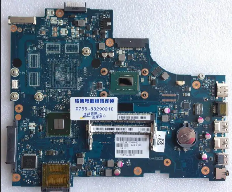 

VAW11 LA-9102P REV:1.0 FOR Dell Inspiron 17 3721 5721 Laptop Motherboard CN-0N9G7X 0N9G7X I7-3537U CPU mainboard original