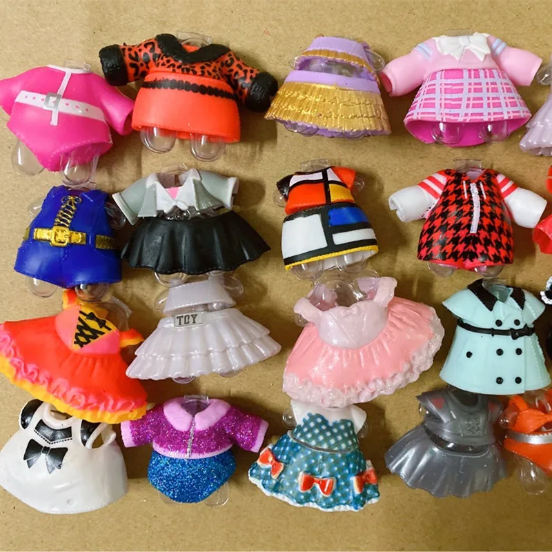 1pcs Random Original Lol Doll Clothes for Baby Kids Diy Cute L.O.L