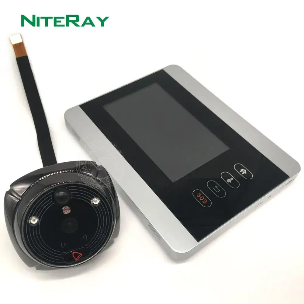 Камера для входной двери iHome5 Wi Fi глазок беспроводная камера домофон дверной