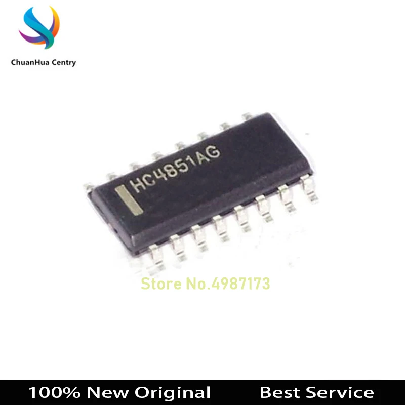10 шт. MC74HC4851ADR2G HC4851AG SOP16 новинка 100% оригинальный больше скидка на большее