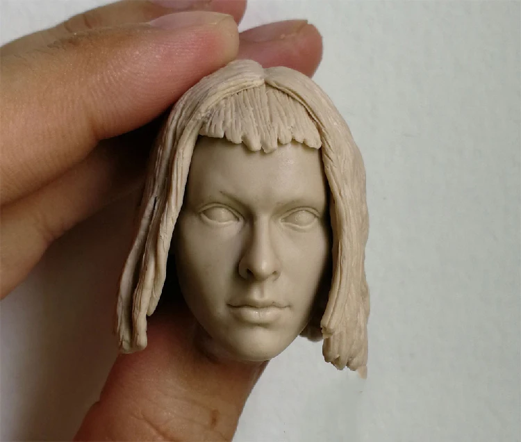 1/6 Weibliche Headsculpt Skulptur für 12 ''Action Figure 