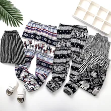 Детская одежда; стиль; коллекция года; сезон лето; корейский стиль; искусственный шелк; свободный крой; противомоскитные штаны для детей; Защита от солнца; большие гусеницы