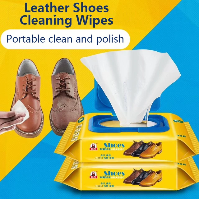 Leather Shoes Cleaning Wipes, Disposable Household Wipe