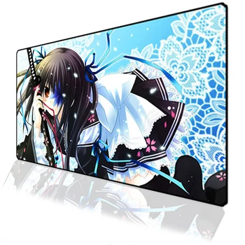 

Sexy Anime Locking Edge Natural Rubber Anti-slip Computer Mouse Pad Gaming Gamer Keyboard Laptop Mouse Pad Mat tapis de souris