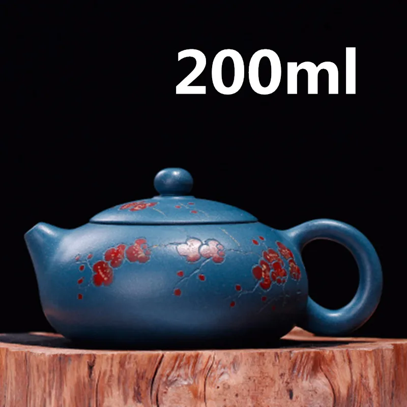 Teapot Yixing Zisha Clay Chinese Handmade Tea Pot Gongfu Tea Set 200ml High Quality New Design Safe Packaging With Gift Box