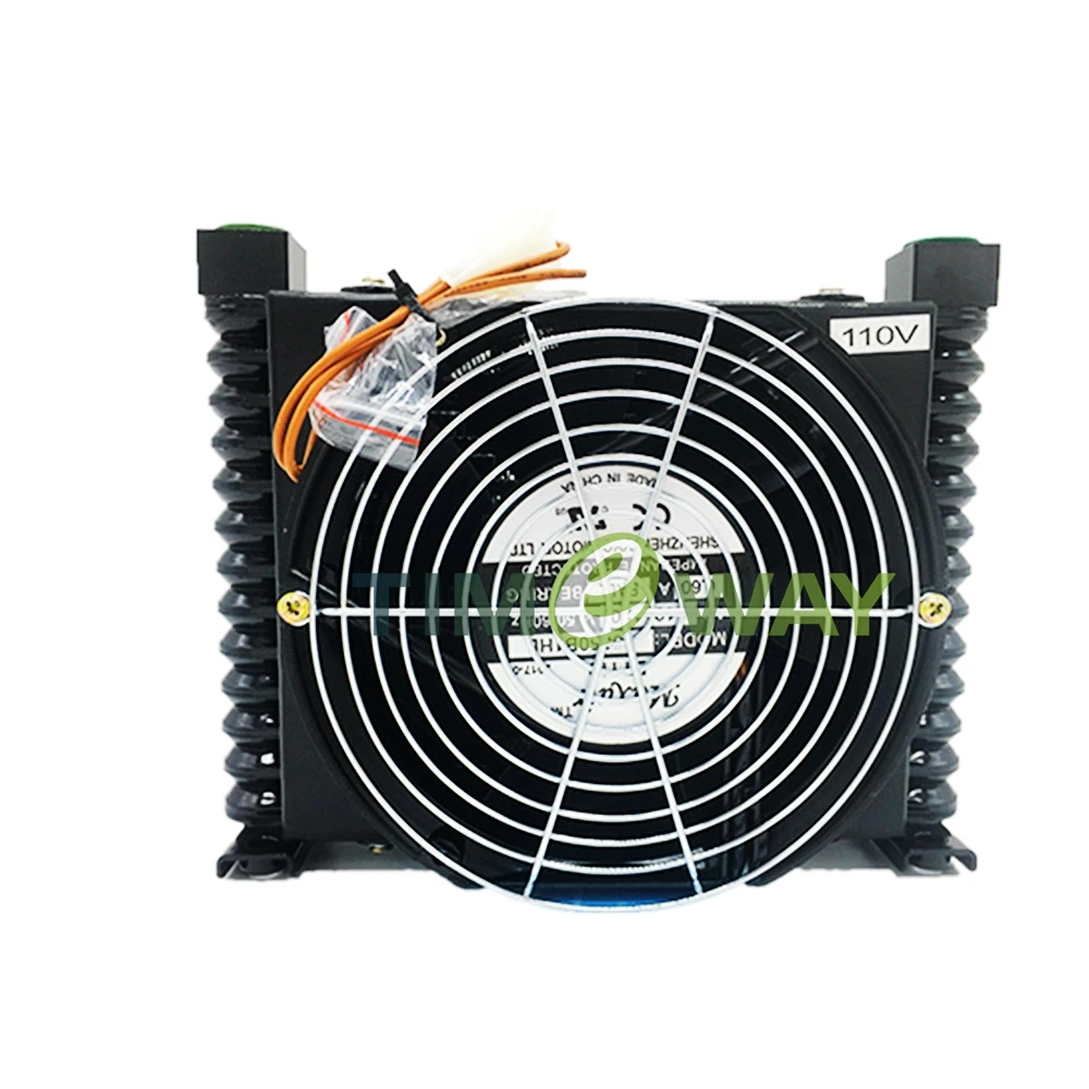 

Air Cooler AL608T-CA Small Oil-Air Heat Exchanger Air Cooled Radiator Heat Exchange Condenser Evaporator CNC Machine Cooling