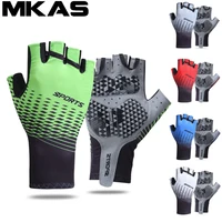 Cycling Biking Gloves Half Finger Outdoor Sports Gloves For Men Women Pad Breathable MTB Road Racing Riding Cycling Gloves 1