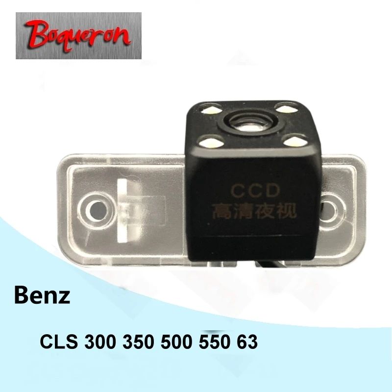 Boqueron Per Mercedes Benz Cls 300 350 500 550 63 Amg Auto Hd Ccd Videocamera Vista Posteriore Di Parcheggio Di Visione Notturna Reverse Backup Macchi