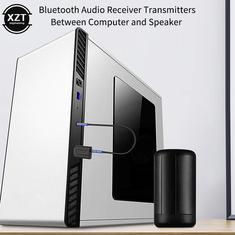 5,0 Bluetooth передатчик приемник ТВ 2 в 1 3,5 мм AUX HIFI стерео аудио USB беспроводной мини-адаптер для колонок автомобиля ПК