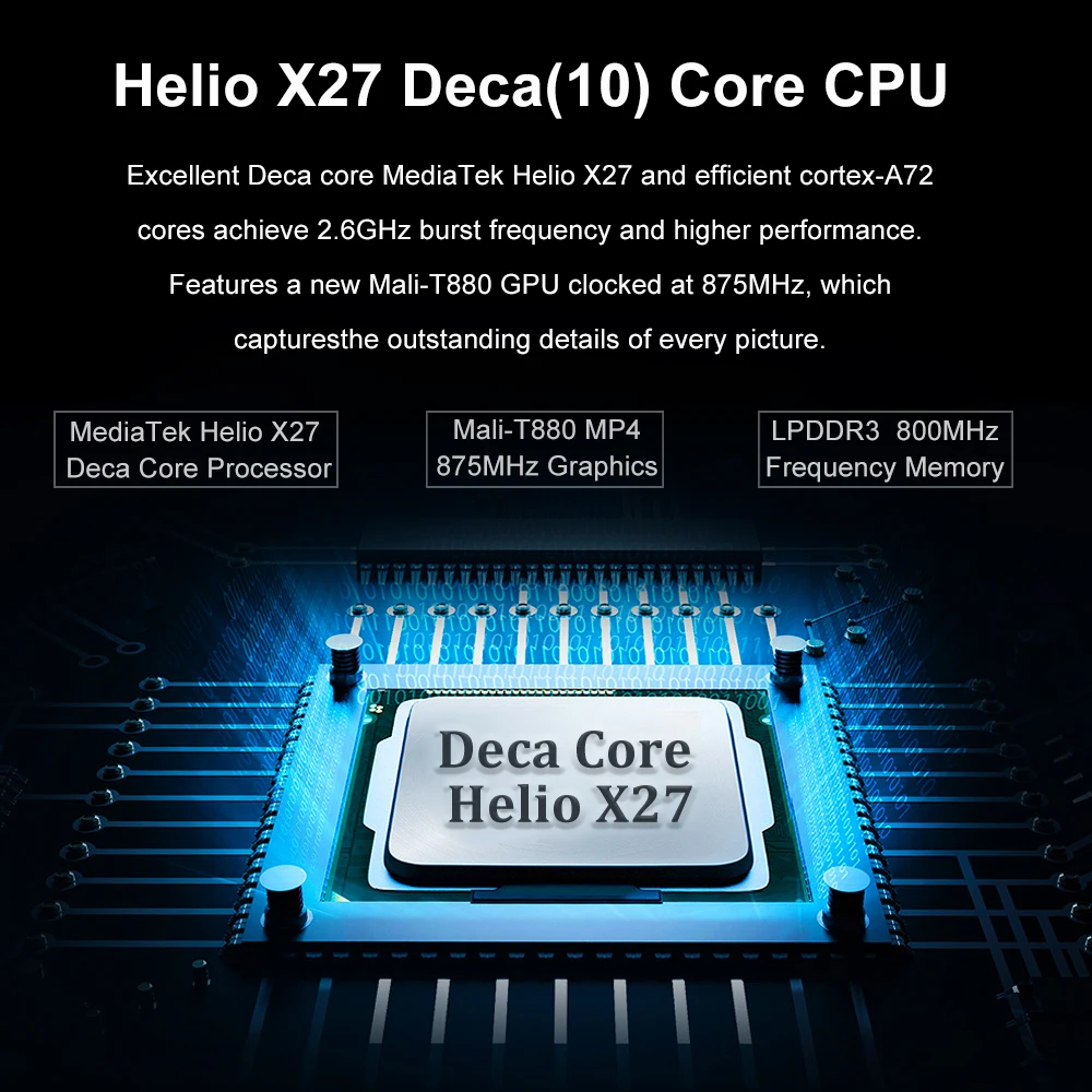 Helio X27 Deca Core Android 8 Tablet PC 12