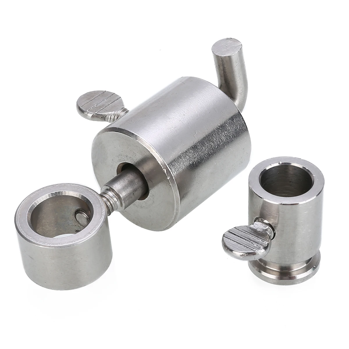 1 Set Mayitr Stainless Steel Grill Spit Counter Balance Weight Garden BBQ Tools Accessories