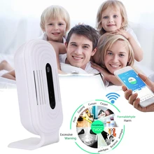 ABS JQ-200 Gas Detection Formaldehyde Air Quality Detector Air Humidity Tester Portable Mobile Phone Smart Monitor 0 5 mg formaldehyde detector compact portable formaldehyde tester monitor gas analyzers temperature humidity meter