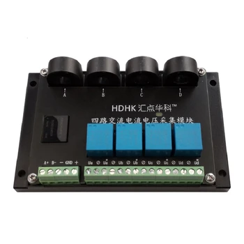 

Four Road Communication Electric Current Voltage Frequency Collection Measure Change Feeder Sensor Rs485 Modular