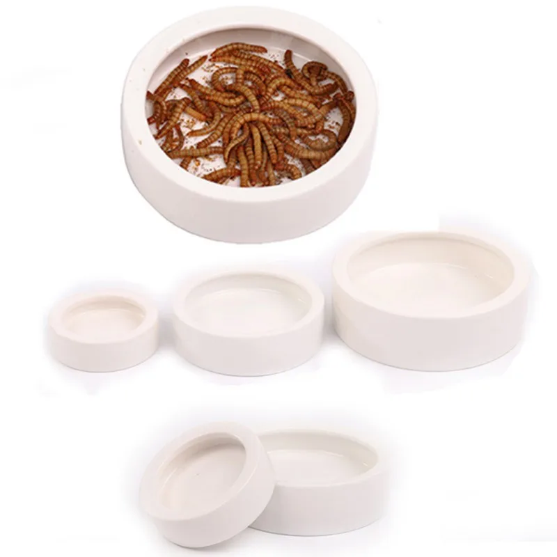 Принадлежности для кормления Mealworm еда червь блюдо миска умное блюдо миска для кормления воск червь блюдо 1
