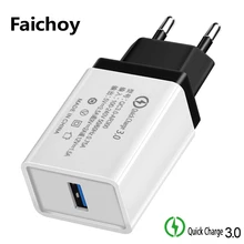 Быстрое зарядное устройство для ЕС/США, 5 В/3,0 А, QC, USB, зарядное устройство для телефона, настенное, быстрое зарядное устройство, кабели для iphone, huawei, Xiaomi, samsung, Galaxy, ipad, Apple