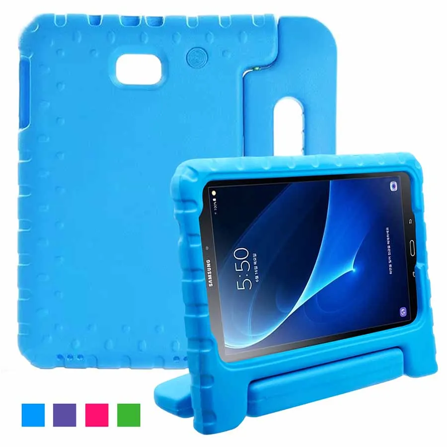 Kids EVA Shockproof Case For Samsung GALAXY Tab A 10.1 inch T580 T585 SM-T580N Children Safe Tablet Cover Handle Stand Case (4)
