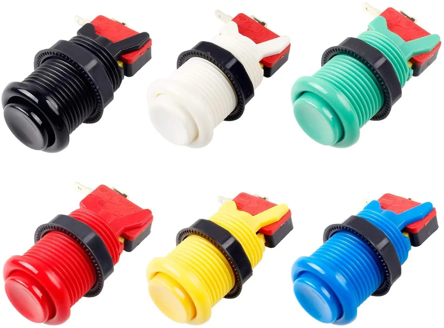 Аркадные кнопки джойстика 2 игрока набор сделай сам Овальный джойстик в