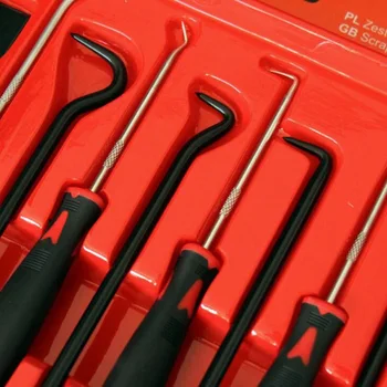 

Removal Oil Seal Remover Tool Automobile Hook Equipment Handtool 9Pcs Set