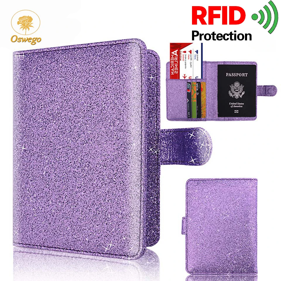 

Oswego Passport Cover Russian International Standard Card Holder ID Men Passport Cover Travel Ticket Folder Card Bag 2019