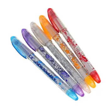 

6PCS Kids DIY Tattoo Pens Handdrawing Tattoo Gel Pens Novelty tricks Funny Anti-stress Toys Children Kids Birthday Festival Gift