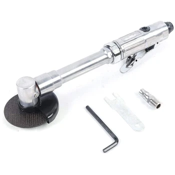 

Air Angle Cutter Grinding Tool, Long Handle Pneumatic Cutting Machine,3 Inch-75mm Cutting Blade 18000 RPM