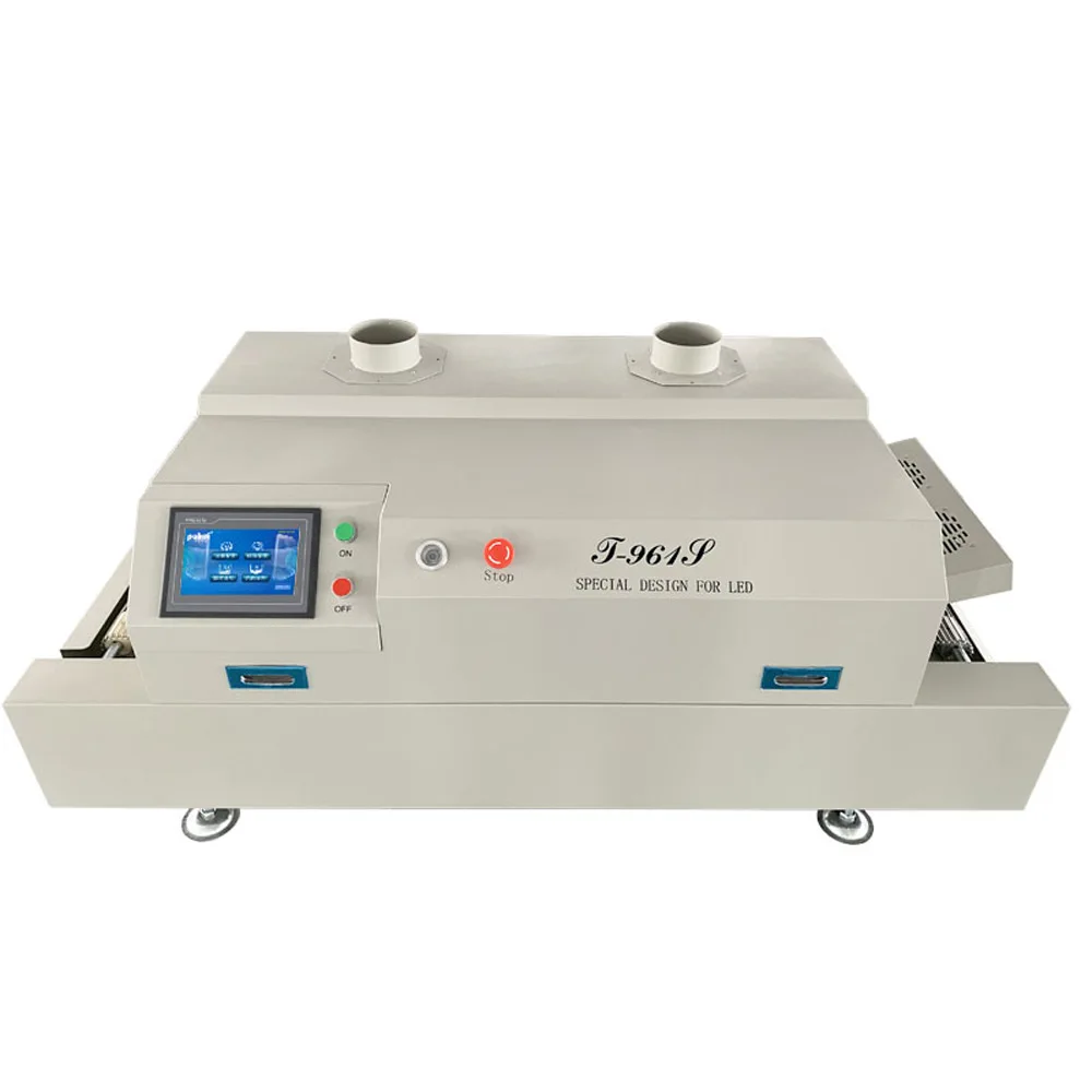 11KW Reflow Oven Infrared IC Heater Multi-temperature zone touch screen Reflow Soldering Machine for BGA SMD SMT Rework 380/220V