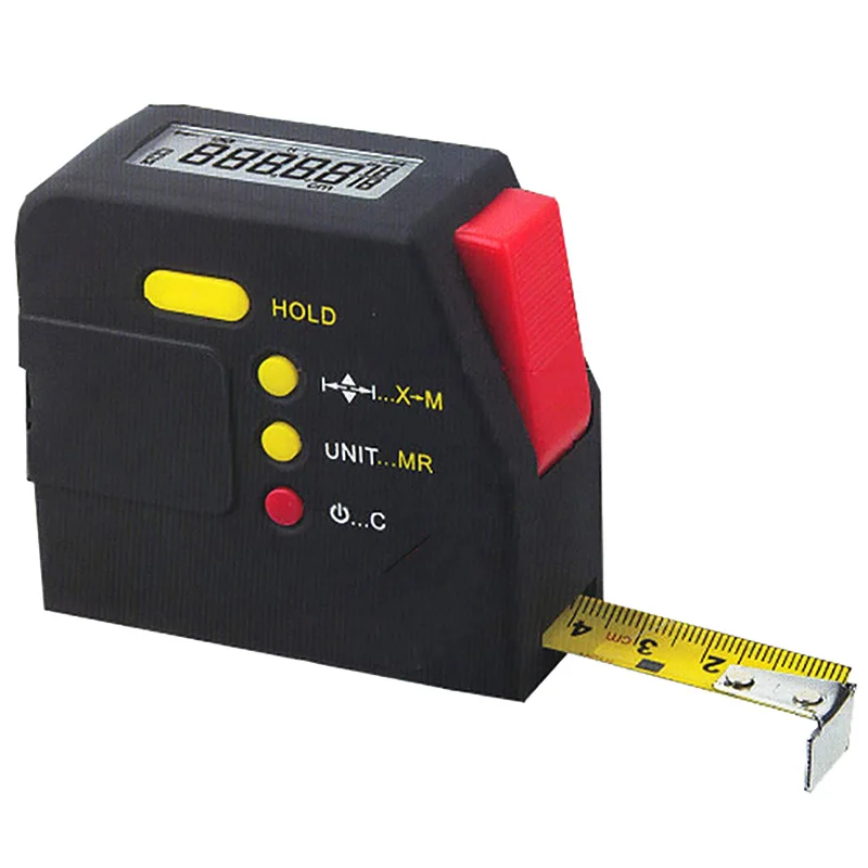 

Digital Tape Measure Electronic Large Lcd Screen Steel Tape Measure Ruler New