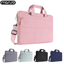 Сумка через плечо из полиэстера для ноутбука Mosiso 13,3 14 15,6 дюймов для Macbook Air/Pro 13 15, карманная сумка для компьютера Hp/samsung/Dell