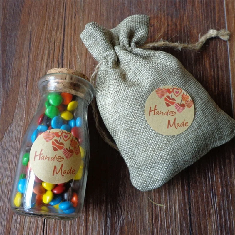 120 шт ручной работы самоклеющиеся наклейки этикетки печать наклейка для