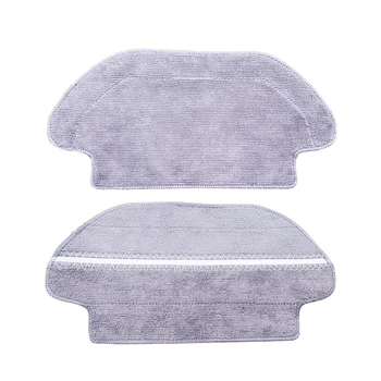 

2PCS Dry & Wet Mop Cloths for Xiaomi STYJ02YM Sweeping Robot Vacuum Cleaner Spare Parts Accessories