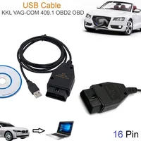 w usb OBD2 Cable kkl vag com 409.1 K-line Auto Diagnostic Scanner Scan Tool KKL VAG-COM 409.1 For Seat V W USB Interface Cable (1)