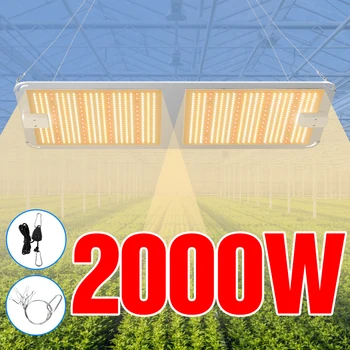

LED Full Spectrum Plant Grow Light 1000W 2000W 4000W Greenhouse Flower Seed Growing Lamp LED Seedling Fito Lights EU US UK Plug