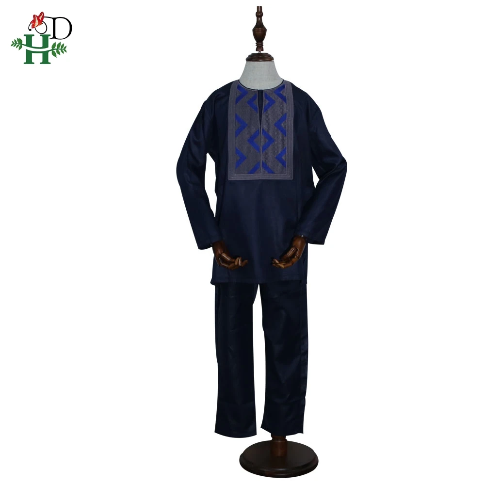 H&ampD African Children Boy Clothing Kids Dashiki Shirt Africa Ankara Outfit Clothes Tops Pant Suits vetement africain | Тематическая