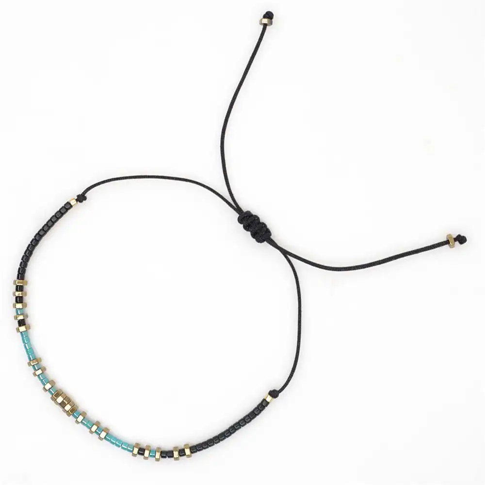 Go2boho Miyuki Браслеты Женские богемные разноцветный браслет летние пляжные Pulseras Mujer ювелирные изделия Janpan Miyuki Бусы Бохо шик