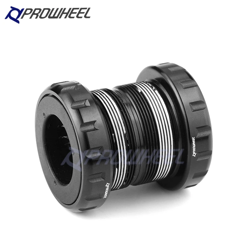 PROWHEEL Snow bicycle BB Fat bike Original axle threaded external bearing Bottom bracket BB 100/120mm Fat Bicycle Crankset Parts