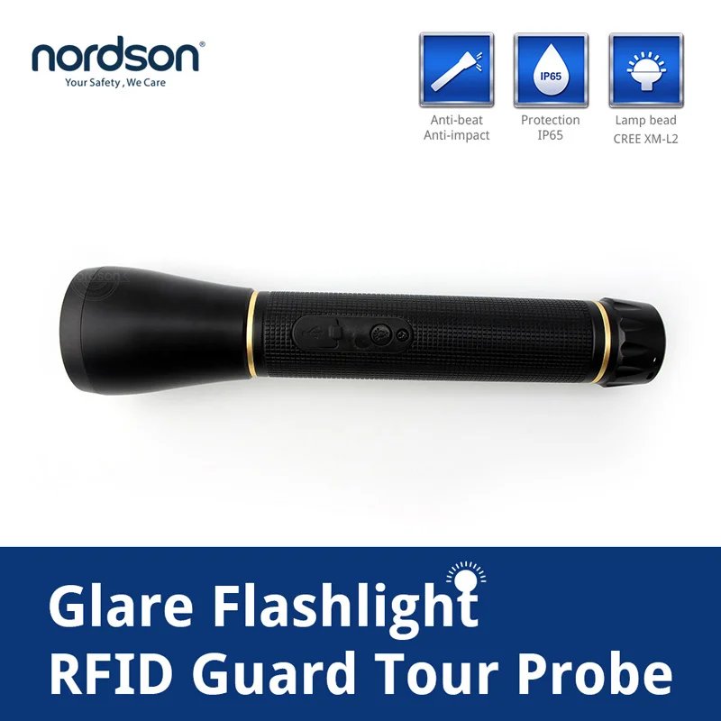 Nordson оригинальный фонарик охранная система безопасности Питание от батареи IP65