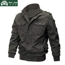Европейский размер, осенне-зимняя военная куртка, Мужская ветровка, хлопковая куртка-бомбер, мужская куртка с несколькими карманами, рабочая куртка S-3XL