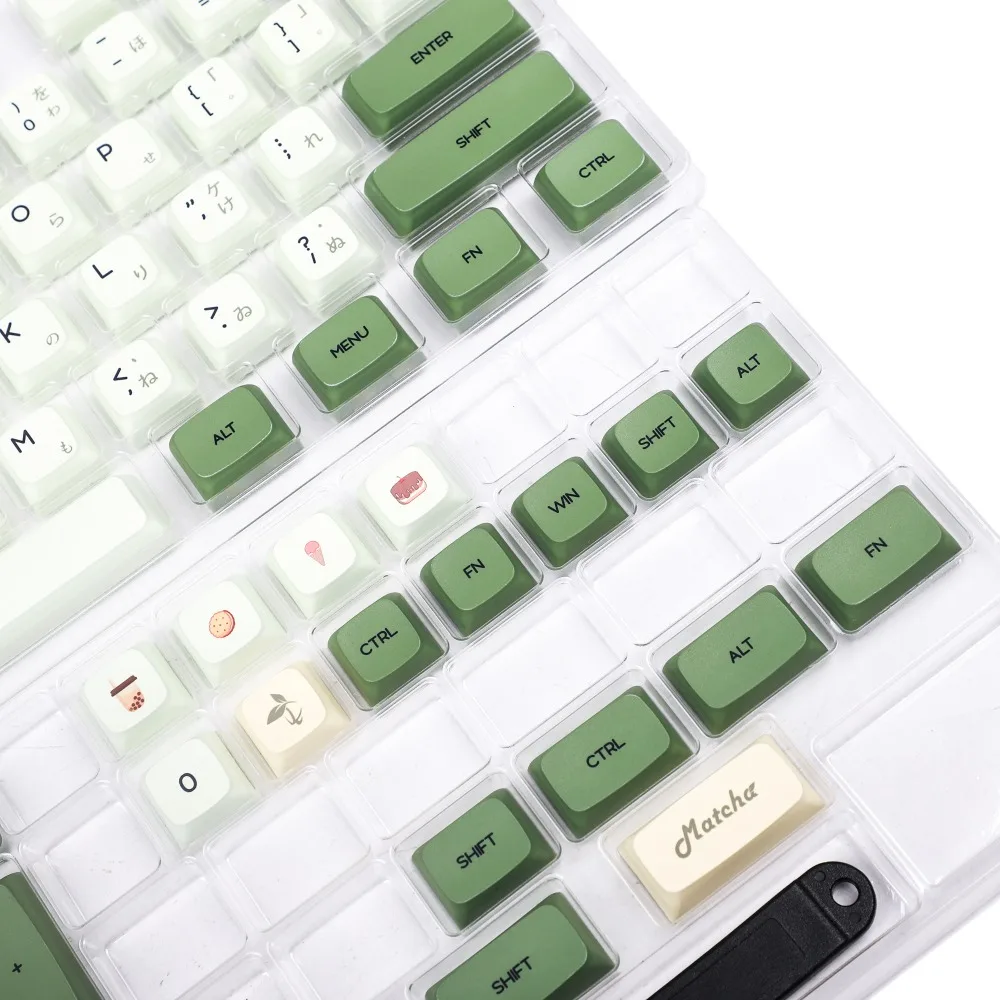 Matcha Dye Sub ZDA PBT Keycap, Semelhante