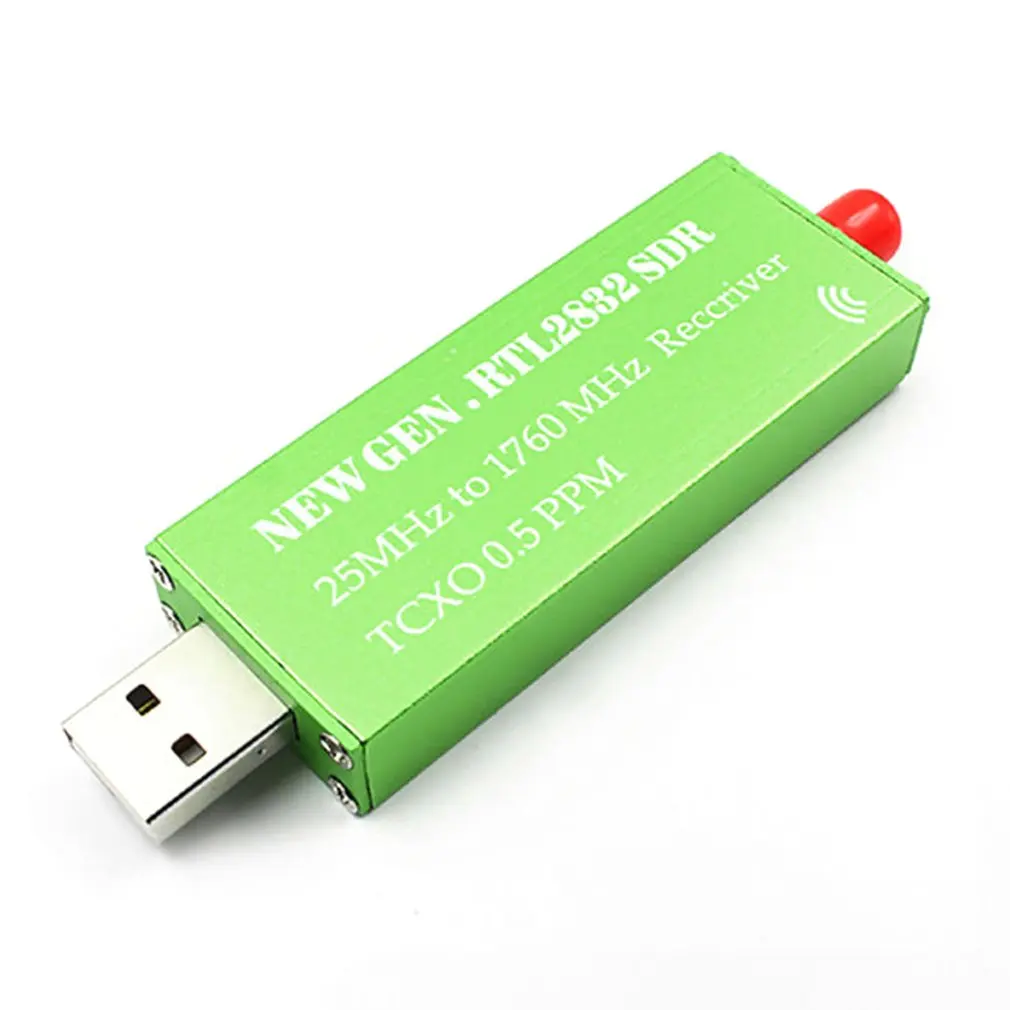 USB 2,0 RTL SDR 0,5 PPM TCXO R820T2 RTL2832U USB AM FM программное обеспечение определение радио приемник сканер ТВ тюнер Палка УКВ УВЧ