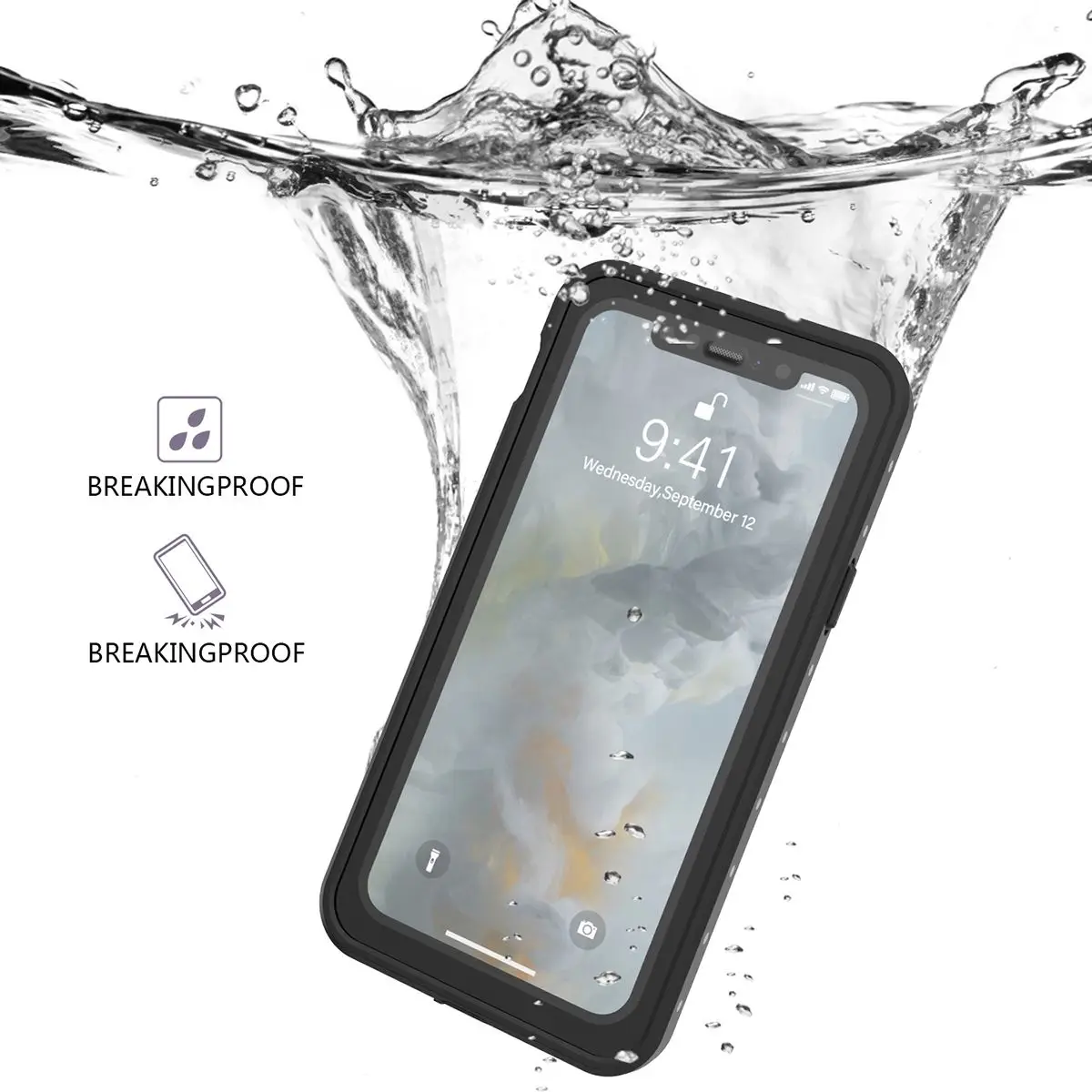 For iPhone 11 11 Pro 11 Pro Max Case IP68 Waterproof 360 Degree Dustproof Shockproof Swimming Case for iPhone 11 Case Underwater