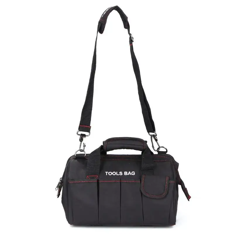 

12 inch Waterproof Tool Bag Oxford Cloth Shoulder Toolkit Hand Bag Large Capacity Bag for Tools Hardware Free Shipping